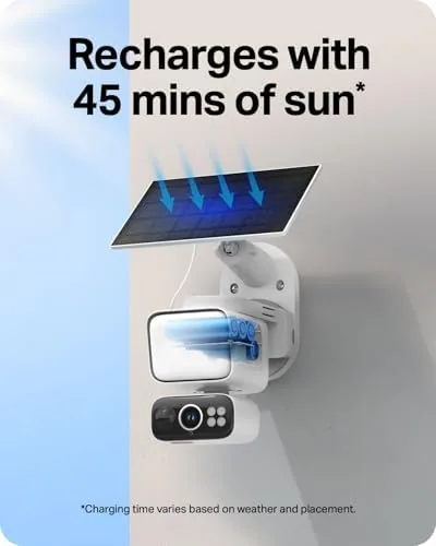 The Tapo 2K Outdoor Pan/Tilt Wireless Floodlight Security Camera, C615F KIT compared in context