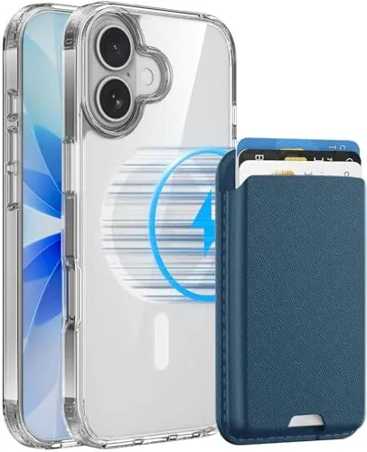 Overview of the Magnetic for iPhone 17 Wallet Case with Card Holder |