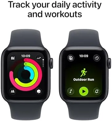 Another view of the Apple Watch SE 3 [GPS 40mm] Smartwatch with Midnight Aluminum