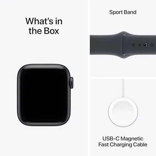 The Apple Watch SE 3 [GPS 40mm] Smartwatch with Midnight Aluminum compared in context