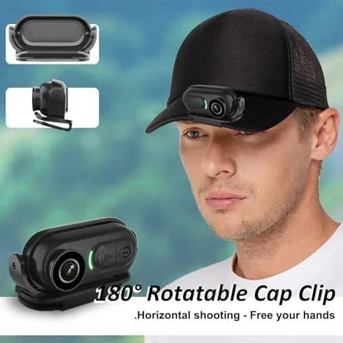 The 4K Mini Body Camera 128GB, Thumb Size Action Body Cam compared in context