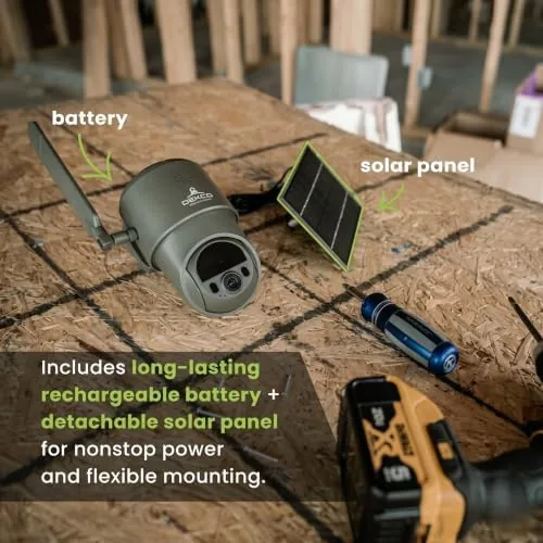 The TACTACAM Defend 360 Cellular Security Camera, Solar Power, No WiFi compared in context