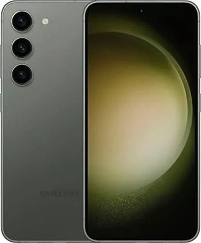 Detail shot of the Samsung Galaxy S23 5G, 128GB, Cream - Locked to AT&T (Renewed) features