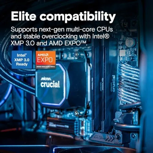 A CPU-Z screenshot showing the memory running at 6400MT/s with CL32