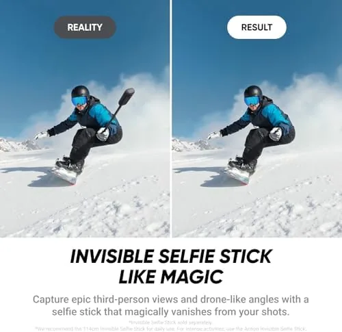 Another view of the Insta360 X4 Air - Lightweight 165g 8K 360 Camera, Invisible