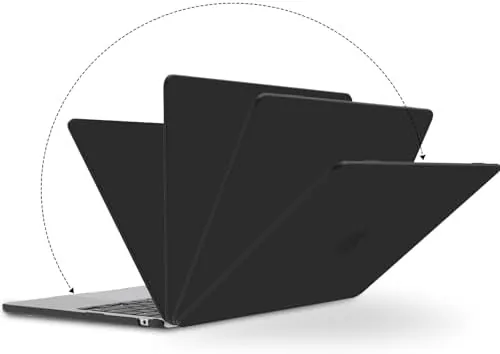 Detail shot of the G JGOO Compatible with MacBook Air 13 inch Case 2026 features
