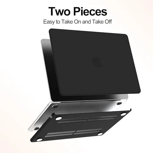 Another view of the G JGOO Compatible with MacBook Air 13 inch Case 2026
