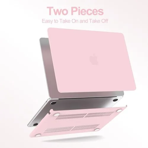 Another view of the G JGOO Compatible with MacBook Air 13 inch Case 2026