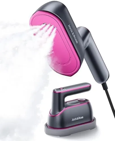 Jack ＆ Rose Travel Steamer Iron for Clothes,1200w Iron Steamer,Portable Handheld Travel Size Steamer Review: Tested and Rated