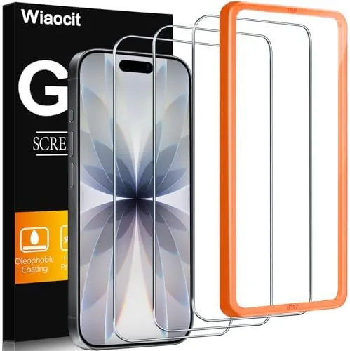 Wiaocit 3 Pack Tempered Glass Screen Protector for iPhone 17 | 9H Hardness, Installation Review: Tested and Rated