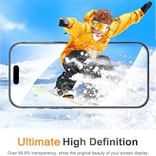 The Wiaocit 3 Pack Tempered Glass Screen Protector for iPhone 17 compared in context