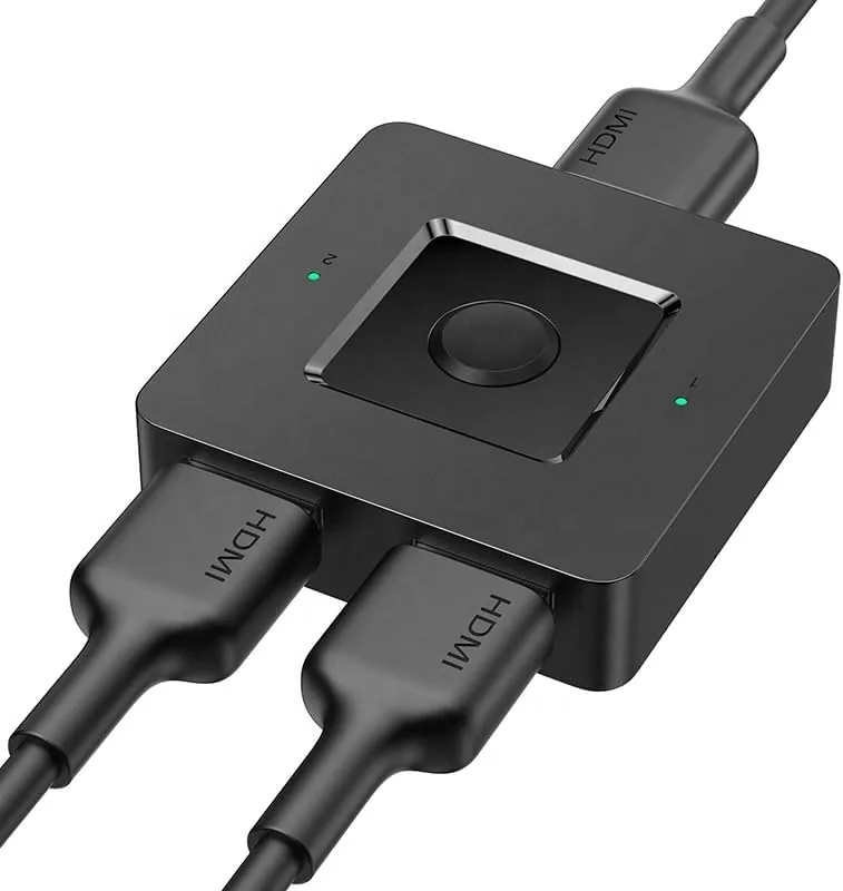 HDMI Switch 4k@60hz, BD&M Bidirectional HDMI Switcher 2 in 1 Out, Manual HDMI Hub Review: Tested and Rated