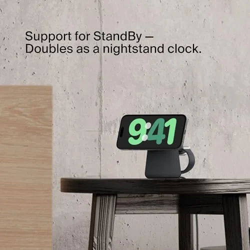 The Belkin Qi2 15W Wireless Charging Dock, 2 in 1 Fast compared in context