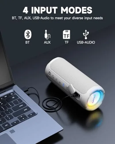 Testing the OHAYO Bluetooth Speaker, Portable Wireless, IPX7 Waterproof, Powerful 35W Sound over two weeks