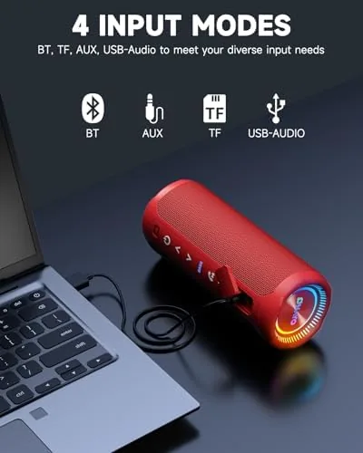 Testing the OHAYO Bluetooth Speaker, Portable Wireless, IPX7 Waterproof, Powerful 35W Sound over two weeks