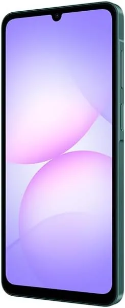 Detail shot of the Samsung Galaxy A07 4G Ai (Compatible only with T-Mobile Mint features