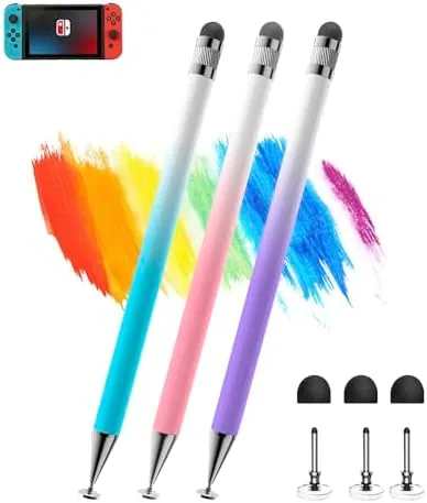 Kenkor Stylus(3pcs),2-in-1 Stylus Pen for Touch Screen, Stylus Pen for iPad | No Charging,Compatible Review: Tested and Rated