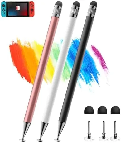Kenkor Stylus(3pcs),2-in-1 Stylus Pen for Touch Screen, Stylus Pen for iPad | No Charging,Compatible Review: Tested and Rated