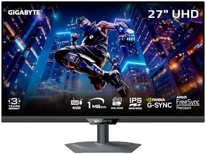 GIGABYTE - M27UP - 27" SS IPS Gaming Monitor - UHD 3840x2160-160Hz - 1ms Review: Tested and Rated