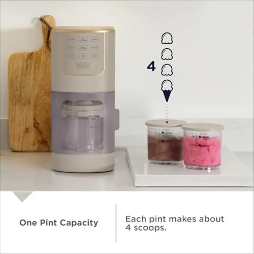 Testing the BLACK+DECKER Perfect Pint Family Ice Cream Maker over two weeks