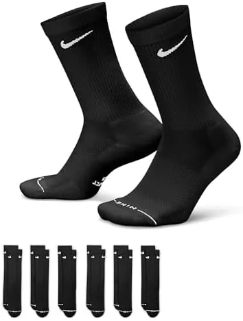Nike Unisex Adult Everyday Elevated Crew Socks (6-Pack) | Mens and Womens Review: Tested and Rated