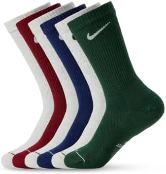 The Nike Unisex Adult Everyday Elevated Crew Socks (6-Pack) | Mens and Womens in real use