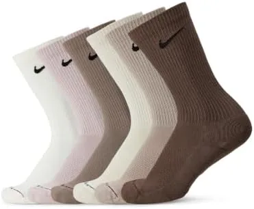 Another view of the Nike Unisex Adult Everyday Elevated Crew Socks (6-Pack) | Mens and Womens