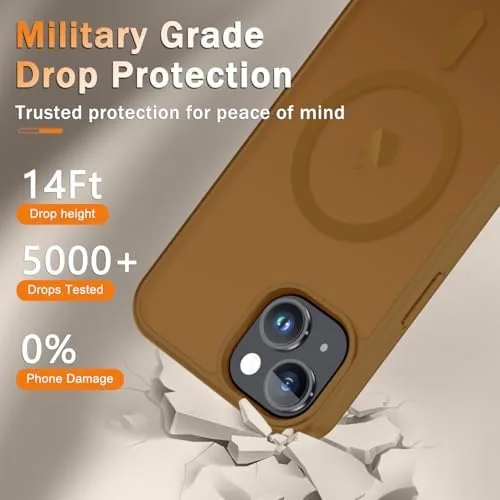 The YENAPOON for iPhone 15 Case, iPhone 14/13 Case, Magnetic Cover in real use