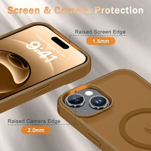 Another view of the YENAPOON for iPhone 15 Case, iPhone 14/13 Case, Magnetic Cover