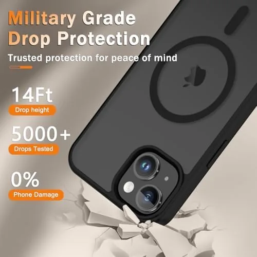 The YENAPOON for iPhone 15 Case, iPhone 14/13 Case, Magnetic Cover in real use