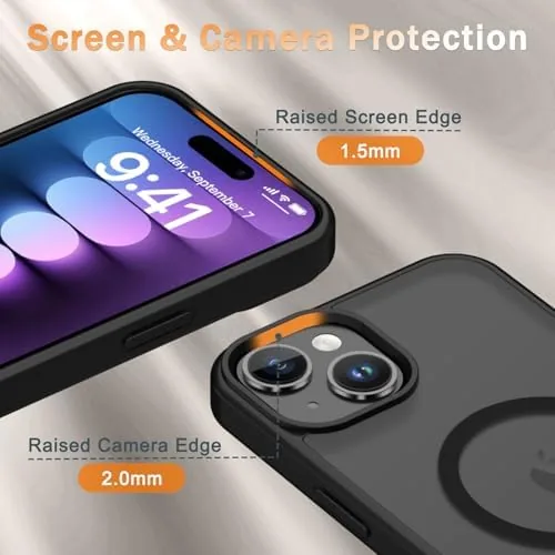 Another view of the YENAPOON for iPhone 15 Case, iPhone 14/13 Case, Magnetic Cover