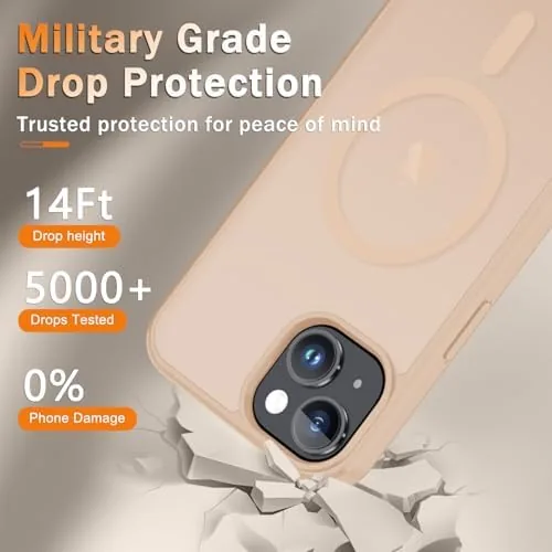 The YENAPOON for iPhone 15 Case, iPhone 14/13 Case, Magnetic Cover in real use