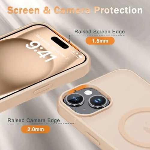 Another view of the YENAPOON for iPhone 15 Case, iPhone 14/13 Case, Magnetic Cover