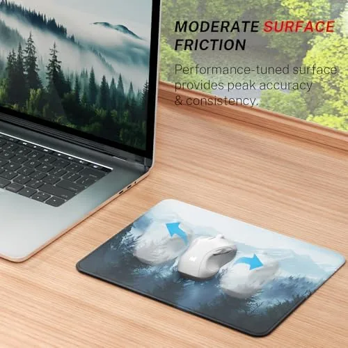 Close look at the MROCO 3-Pack Mouse Pads, 30% Larger Surface, 8.5 x 11 build quality