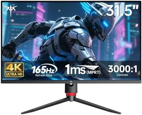 Overview of the KTC 32 Inch 4K Gaming Monitor, 165Hz UHD (3840x2160P) Fast