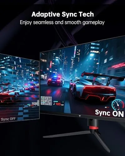 Another view of the KTC 32 Inch 4K Gaming Monitor, 165Hz UHD (3840x2160P) Fast