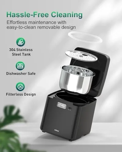 Another view of the Mifasol Stainless Steel Humidifier, 3.3L/0.87Gal Steam Warm Mist Humidifiers for