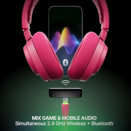 The SteelSeries Arctis Nova 7X Wireless Gen 2 Gaming Headset in real use
