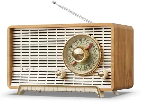 Testing the YOWGULF AM FM Radio Classic Retro Wood Table Bluetooth Speaker over two weeks