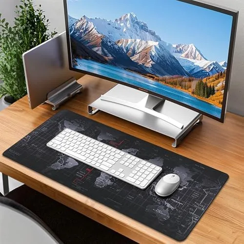 Testing the Mouse Pad Gaming - Desk Mat for Keyboard and Mouse over two weeks