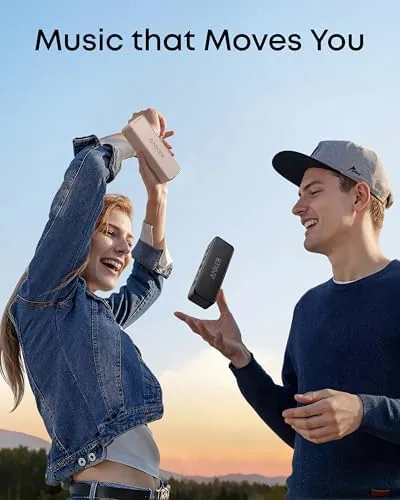 The Anker soundcore 2 Portable Bluetooth Speaker, Stereo Sound, IPX7 | in real use