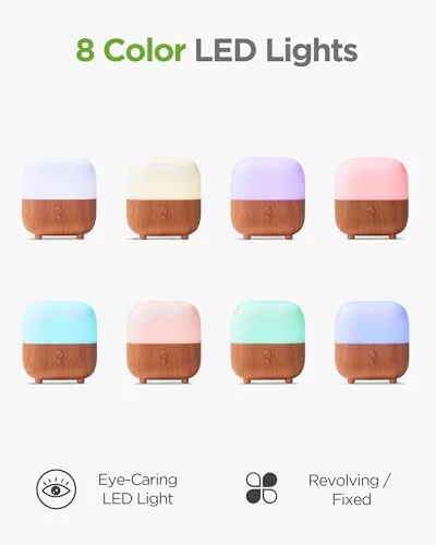 The InnoGear 150ml Essential Oil Diffuser for Home Aroma Scent Small compared in context