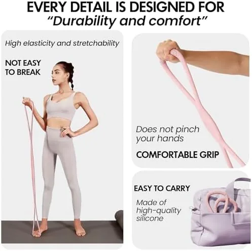 The Figure 8 Resistance Band, Figure 8 Resistance Bands for Women in real use