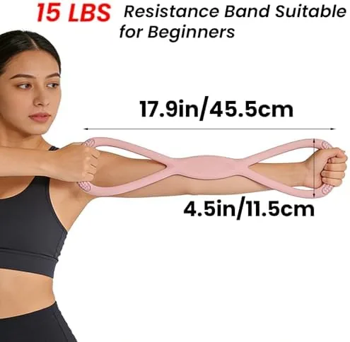 Another view of the Figure 8 Resistance Band, Figure 8 Resistance Bands for Women