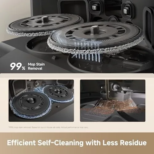 Another view of the dreame L40 Ultra Gen 2 Robot Vacuum and Mop with