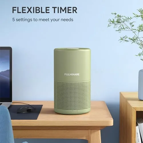 The FULMINARE Air Purifiers for Home Bedroom H13 HEPA Air Filter in real use