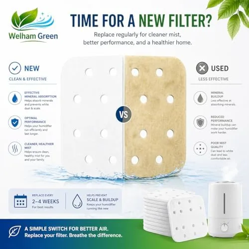 The Filter Pads 10-Pack Compatible with Homvana H111, H111S, H112 & in real use