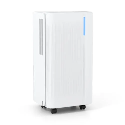 DORTALA 32 Pints Home Dehumidifier, 2000 Sq.Ft Portable Dehumidifiers with Drain Hose and Wheels Review: Tested and Rated