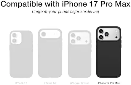 Close look at the OtterBox iPhone 17 Pro Max Defender Pro Series Case build quality