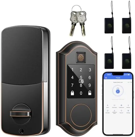 Fingerprint Smart Door Lock with Keypad, Smart Front Door Locks Keyless Entry Door Lock Review: Tested and Rated